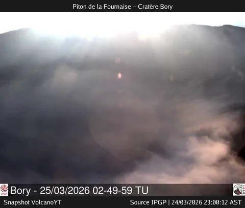 View of Piton de la Fournaise - Cratère Bory