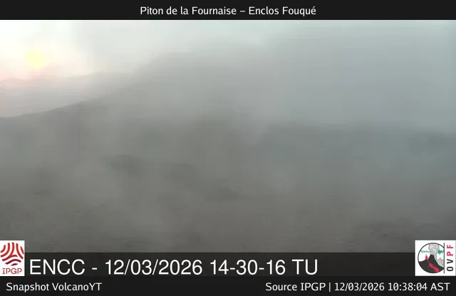 View of Piton de la Fournaise - Enclos Fouqué