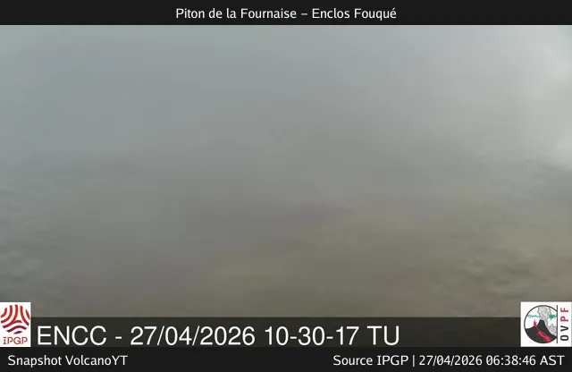 View of Piton de la Fournaise - Enclos Fouqué