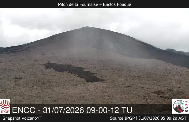 View of Piton de la Fournaise - Enclos Fouqué