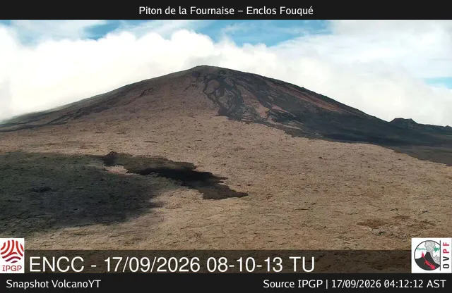 View of Piton de la Fournaise - Enclos Fouqué