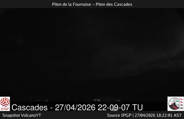 View of Piton de la Fournaise - Piton des Cascades