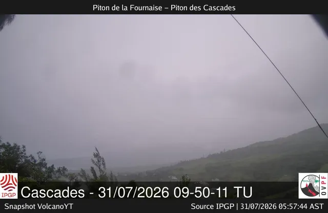 View of Piton de la Fournaise - Piton des Cascades