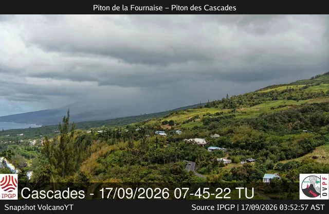 View of Piton de la Fournaise - Piton des Cascades