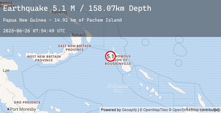 Map of Solomon Islands