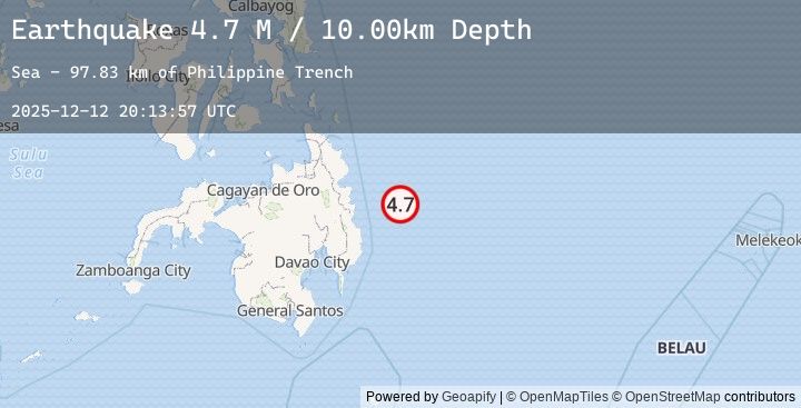 Map of Philippine Islands Region