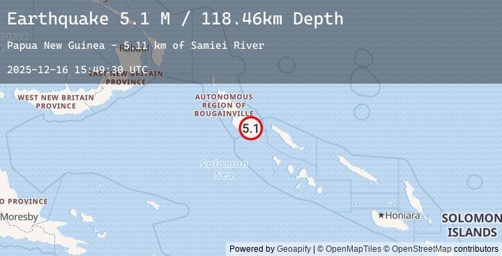 Map of Solomon Islands