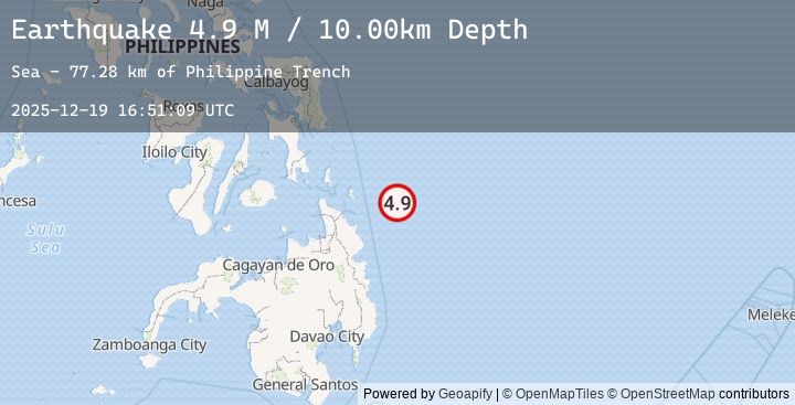 Map of Philippine Islands Region
