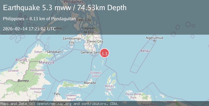 Map of Philippine Islands Region