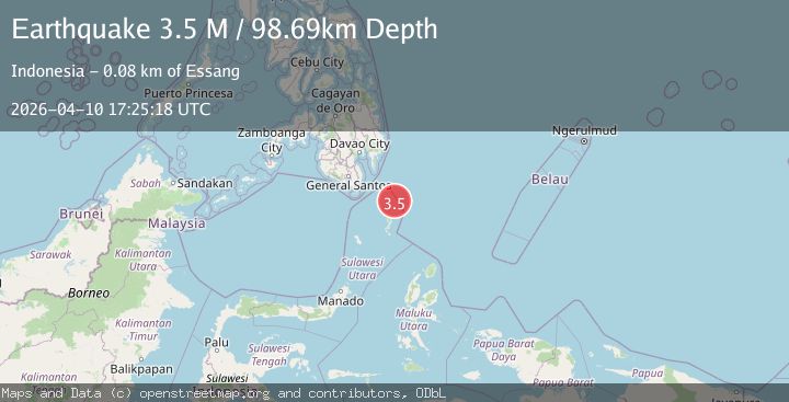 Map of Philippine Islands Region