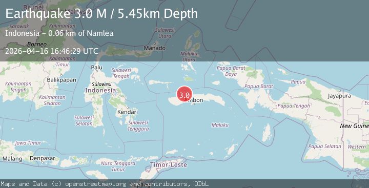Map of Ceram Sea