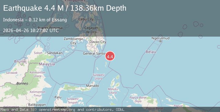 Map of Philippine Islands Region