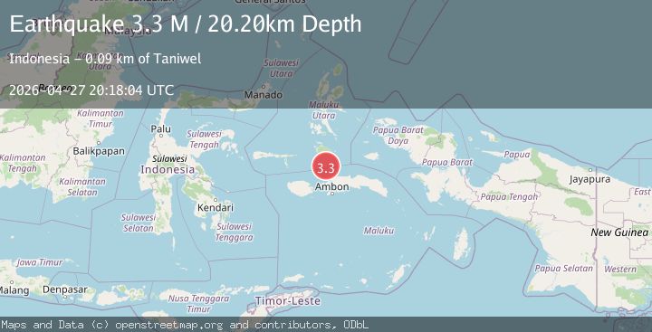 Map of Ceram Sea
