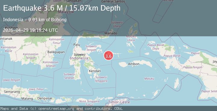 Map of Ceram Sea