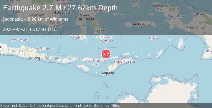 Map of Banda Sea