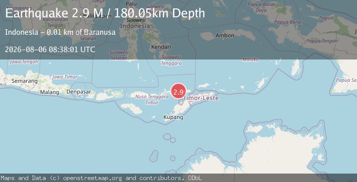Map of Timor Region