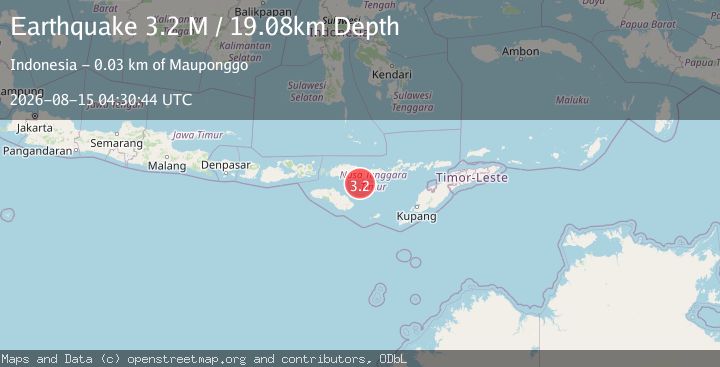 Map of Savu Sea