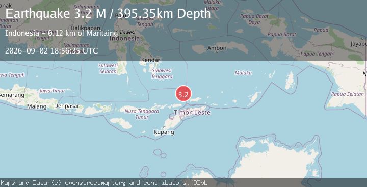 Map of Banda Sea