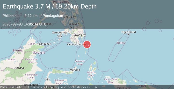 Map of Philippine Islands Region