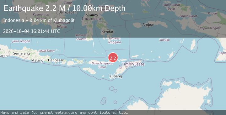 Map of Banda Sea