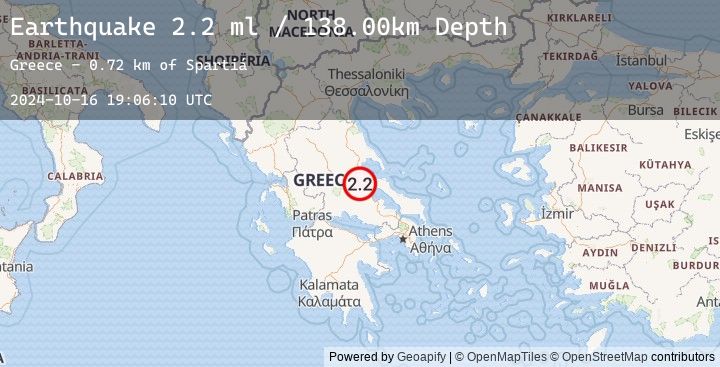 Map of GREECE