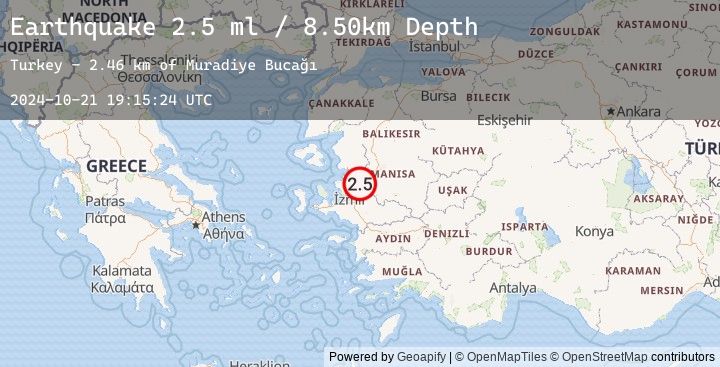 Map of WESTERN TURKEY