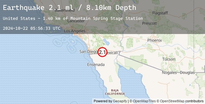 Map of SOUTHERN CALIFORNIA