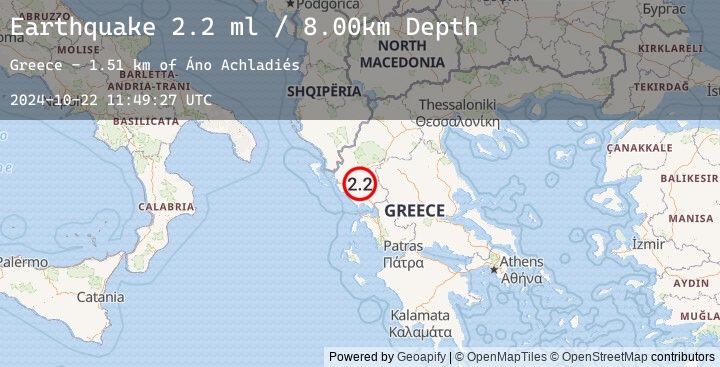 Map of GREECE