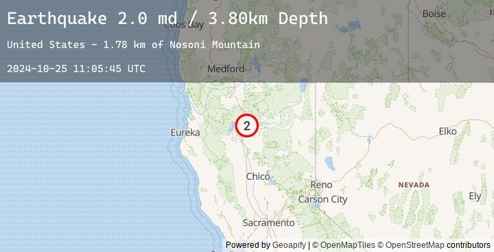 Map of NORTHERN CALIFORNIA
