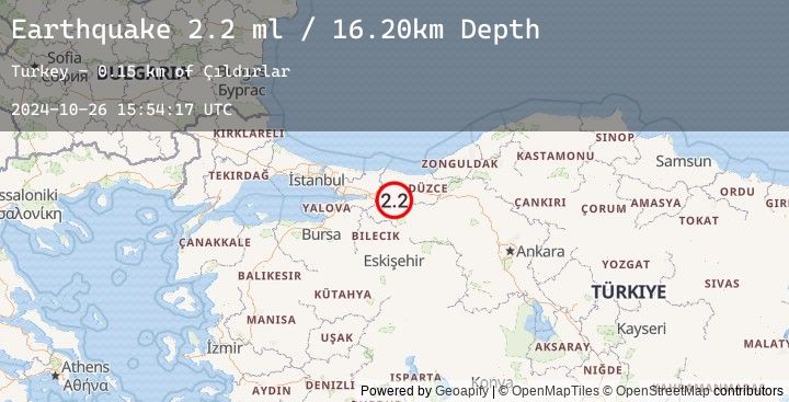 Map of WESTERN TURKEY