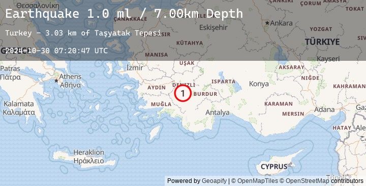 Map of WESTERN TURKEY