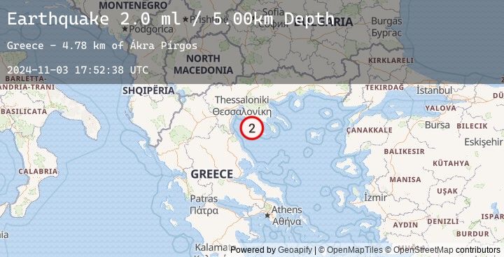 Map of GREECE