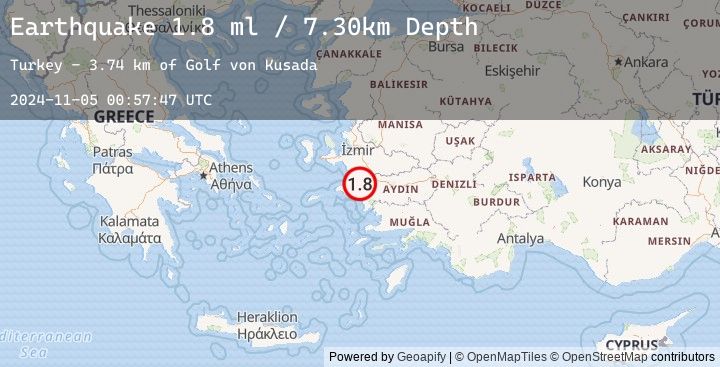 Map of WESTERN TURKEY