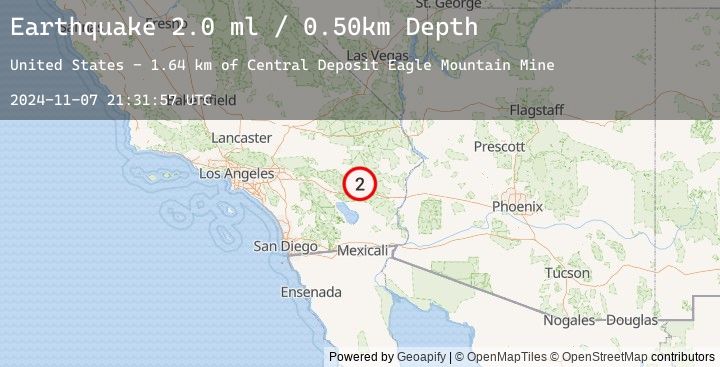 Map of SOUTHERN CALIFORNIA