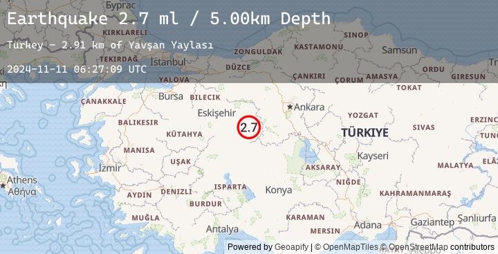Map of WESTERN TURKEY