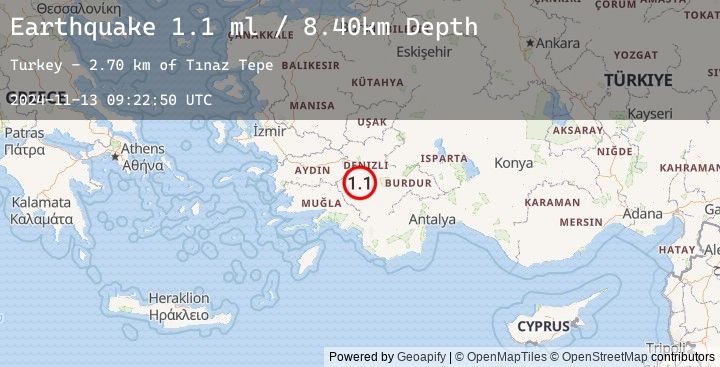 Map of WESTERN TURKEY