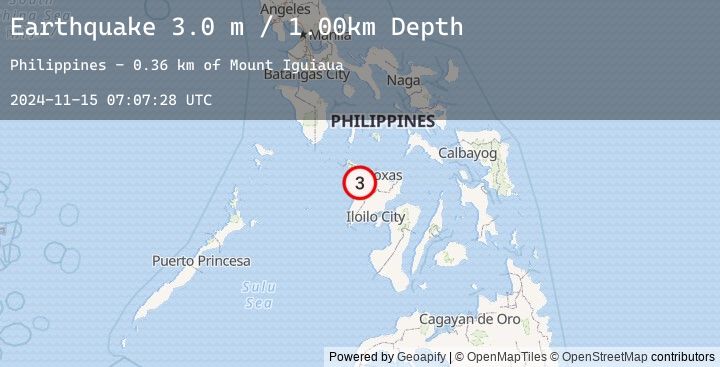 Map of PANAY, PHILIPPINES