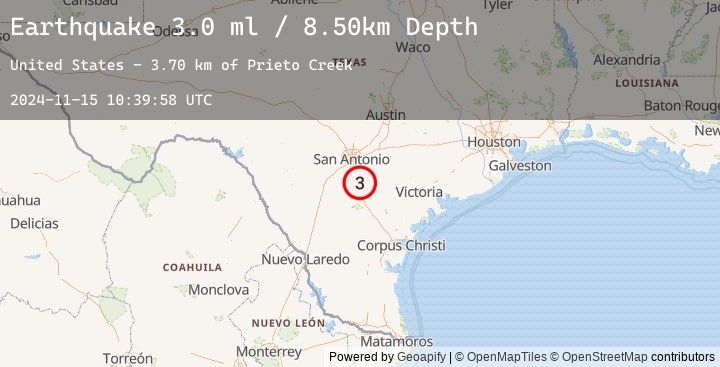 Map of SOUTHERN TEXAS