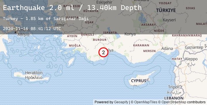 Map of WESTERN TURKEY