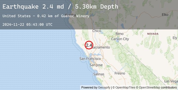 Map of NORTHERN CALIFORNIA