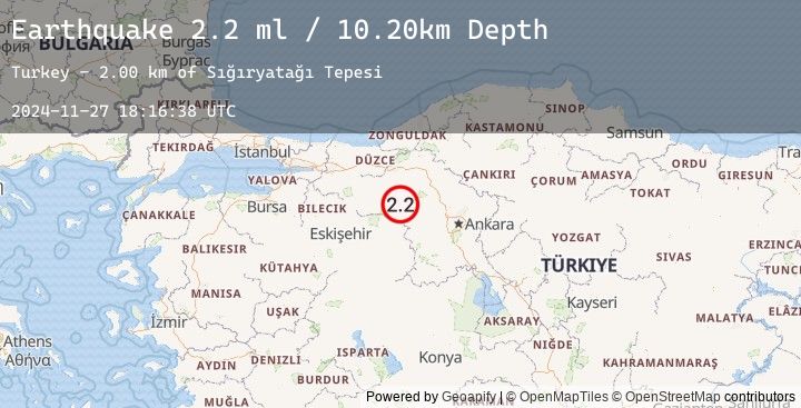 Map of WESTERN TURKEY
