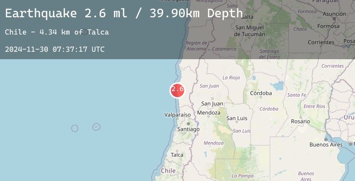 Map of COQUIMBO, CHILE
