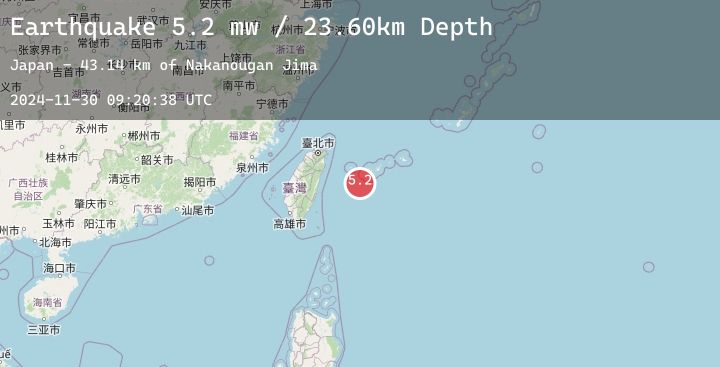 Map of SOUTHWESTERN RYUKYU ISL., JAPAN