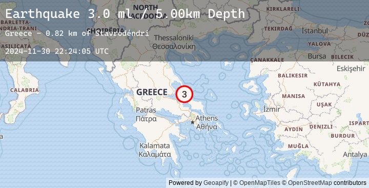 Map of GREECE