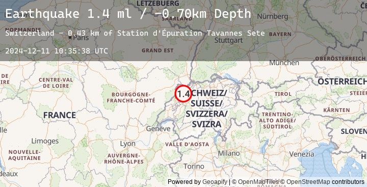 Map of SWITZERLAND