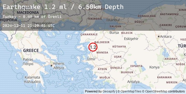 Map of WESTERN TURKEY