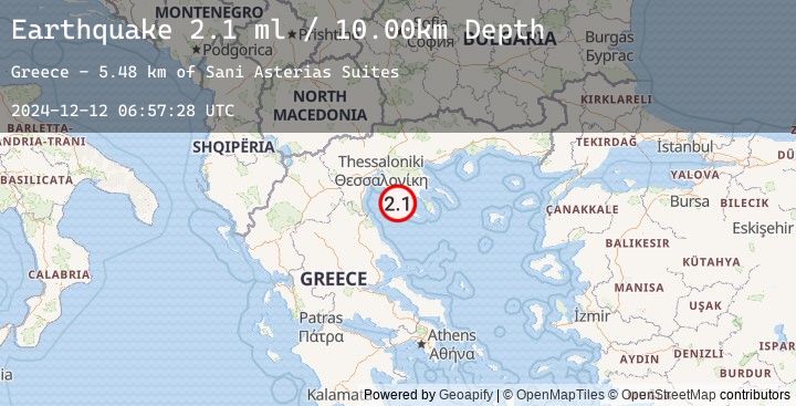 Map of GREECE