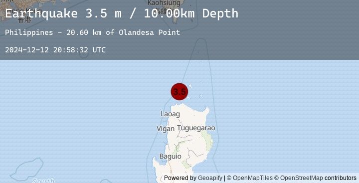 Map of BABUYAN ISL REGION, PHILIPPINES