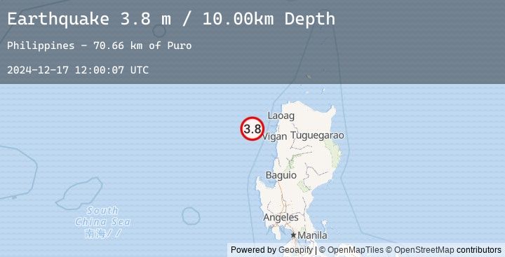 Map of PHILIPPINE ISLANDS REGION