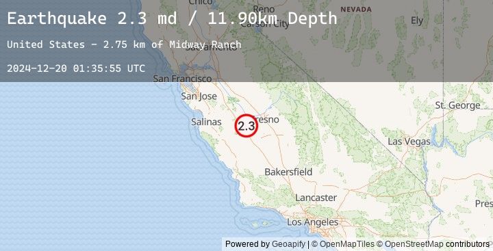 Map of CENTRAL CALIFORNIA